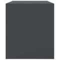 Miniatyrbilde 9 av 11: vidaXL TV-benk antrasitt 67x39x44 cm stål