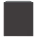 Miniatyrbilde 9 av 11: vidaXL TV-benk svart 67x39x44 cm stål
