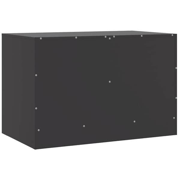 vidaXL TV-tasot 2 kpl musta 67x39x44 cm teräs