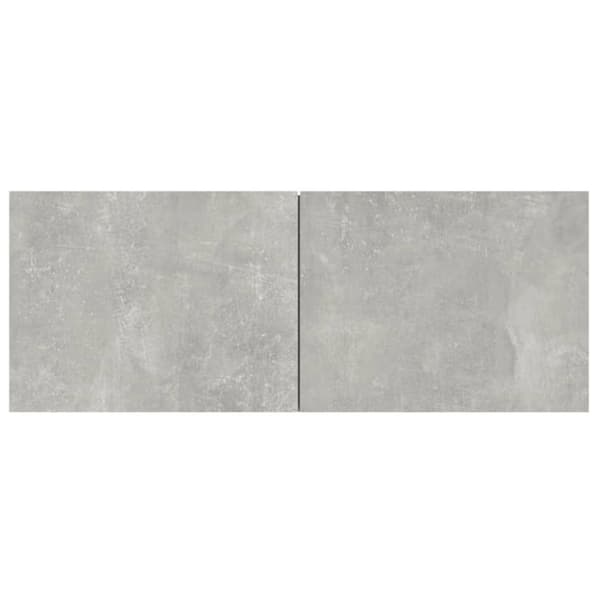 The Living Store TV-kaapit 4 kpl betoninharmaa 80x30x30 cm tekninen puu - TV-tasot