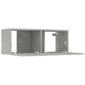 Pikkukuva 10 / 11: The Living Store TV-kaapit 4 kpl betoninharmaa 80x30x30 cm tekninen puu -  TV-tasot