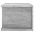 Miniatyrbild 10 av 11: The Living Store TV-bänk med LED-belysning betonggrå 90x39x30 cm -  TV-bänkar