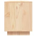 Miniatyrbillede 8 af 10: The Living Store tv-bord 110,5x35x44 cm massivt fyrretræ -  TV-møbler