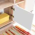 Miniatyrbild 9 av 11: The Living Store TV-möbel med LED-belysning sonoma-ek och vit -  TV-bänkar
