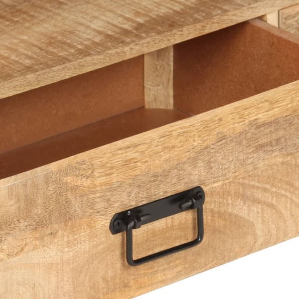 The Living Store TV-bänk 150x30x45 cm massivt mangoträ -  TV-bänkar