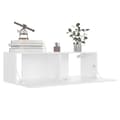 Miniatyrbild 5 av 10: The Living Store TV-skåp 6 delar vit konstruerat trä -  TV-bänkar
