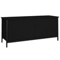 Pikkukuva 3 / 11: The Living Store TV-taso ovilla musta 102x35x45 cm tekninen puu -  TV-tasot