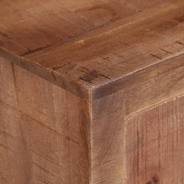 The Living Store TV-taso 110x30x40 cm karkea mangopuu -  TV-tasot