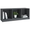 Pikkukuva 5 / 9: The Living Store TV-taso harmaa 104x33x41 cm täysi mänty -  TV-tasot