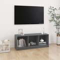 Pikkukuva 2 / 9: The Living Store TV-taso harmaa 104x33x41 cm täysi mänty -  TV-tasot