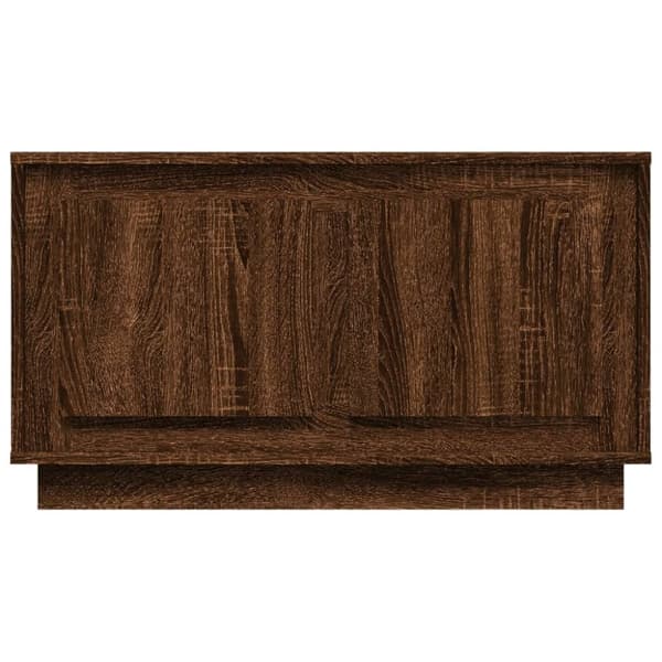 The Living Store TV-taso ruskea tammi 80x35x45 cm tekninen puu - TV-tasot