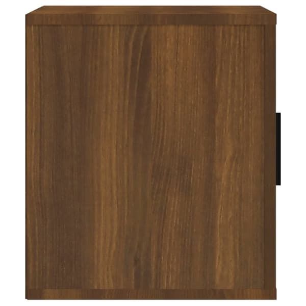 The Living Store tv-bord 100x35x40 cm konstrueret træ brun egetræsfarve -  TV-møbler