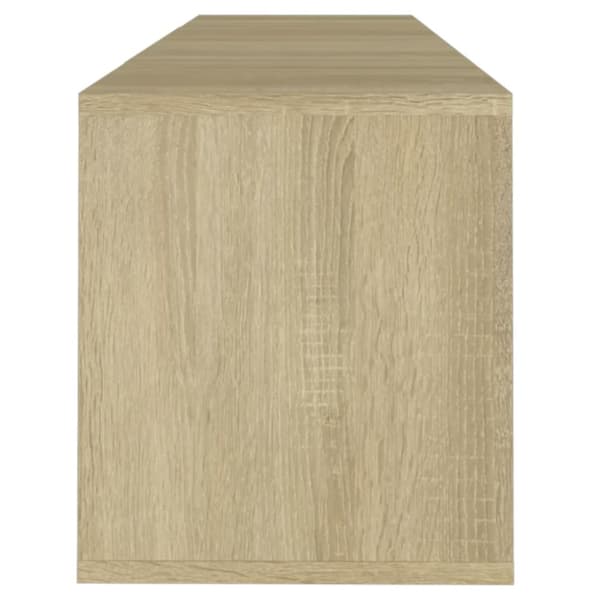 The Living Store TV-bänk sonoma-ek 120x30x40,5 cm konstruerat trä -  TV-bänkar