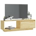 Miniatyrbillede 4 af 11: The Living Store tv-bord 110x30x33,5 cm massivt fyrretræ -  TV-møbler
