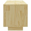 Miniatyrbillede 6 af 11: The Living Store tv-bord 110x30x33,5 cm massivt fyrretræ -  TV-møbler