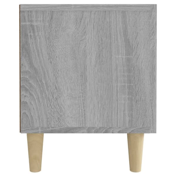 The Living Store tv-bord 180x31,5x40 cm konstrueret træ grå sonoma-eg -  TV-møbler