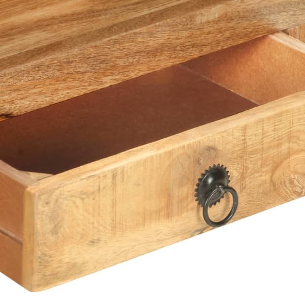 The Living Store tv-skab 117x30x41 cm massivt ru mangotræ -  TV-møbler
