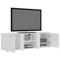 Miniatyrbild 6 av 10: The Living Store Tv-bänk vit 120x34x37 cm konstruerat trä -  TV-bänkar