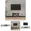 Pikkukuva 1 / 11: The Living Store TV-taso betoninharmaa 180x31,5x40 cm tekninen puu -  TV-tasot