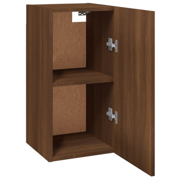 The Living Store TV-taso 2 kpl ruskea tammi 30,5x30x60 cm tekninen puu - TV-tasot