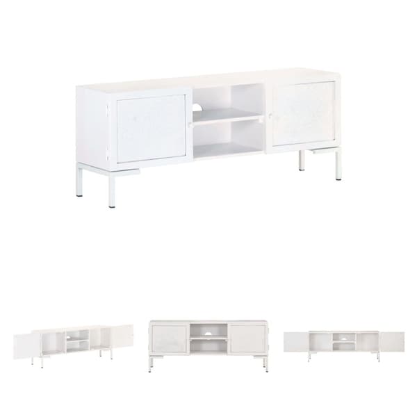 The Living Store tv-skab 115x30x46 cm massivt mangotræ -  TV-møbler