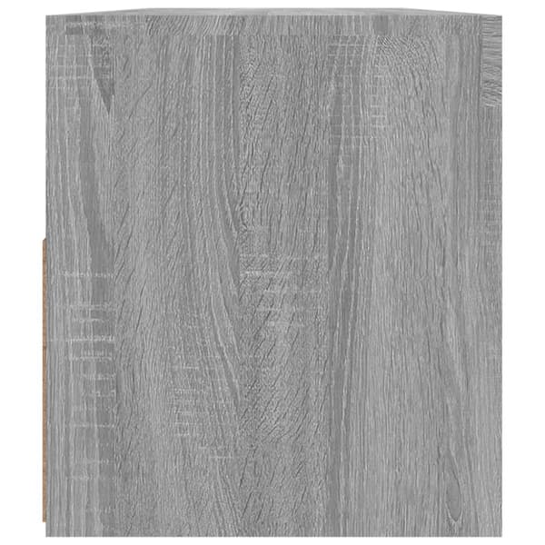 The Living Store TV-taso LED-valoilla harmaa Sonoma 90x35x40 cm - TV-tasot