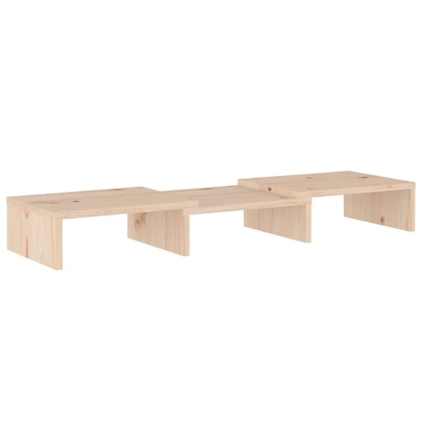 The Living Store Skärmställ 60x24x10,5 cm massiv furu -  TV-bänkar