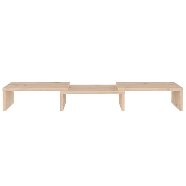 The Living Store Skärmställ 60x24x10,5 cm massiv furu -  TV-bänkar