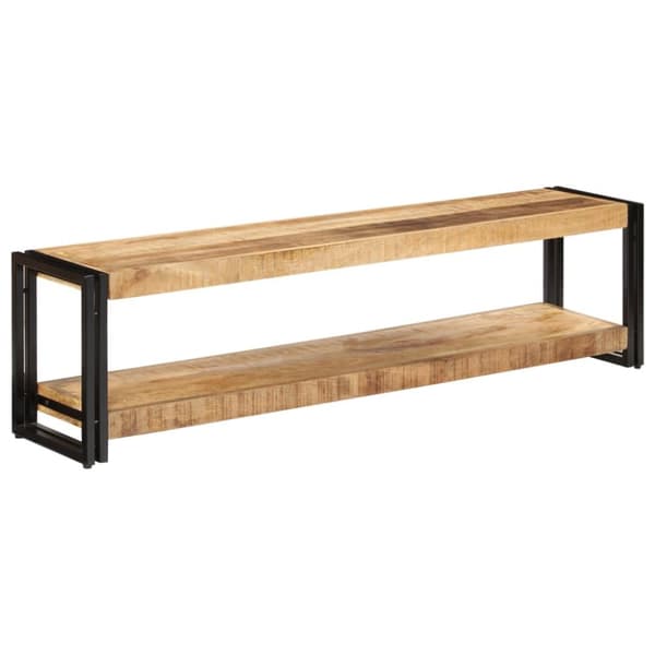 The Living Store TV-bänk 150x30x40 cm massivt mangoträ -  TV-bänkar