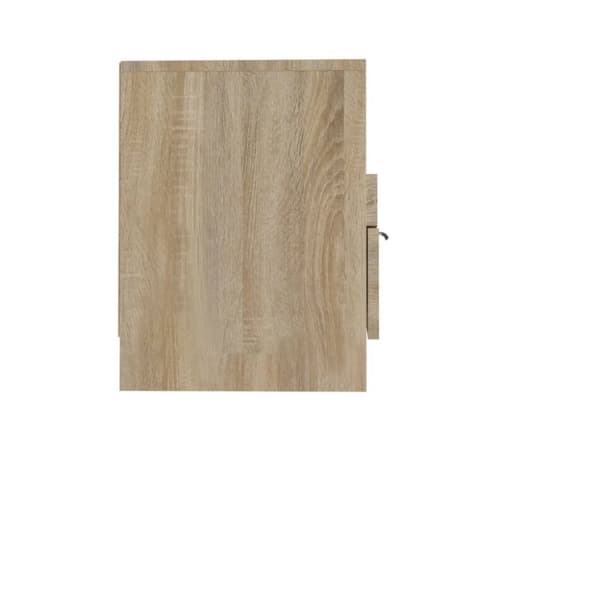 The Living Store tv-bord 150x33,5x45 cm konstrueret træ sonoma-eg -  TV-møbler