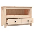 Miniatyrbild 8 av 11: The Living Store Tv-bänk 79x35x52 cm massiv furu -  TV-bänkar