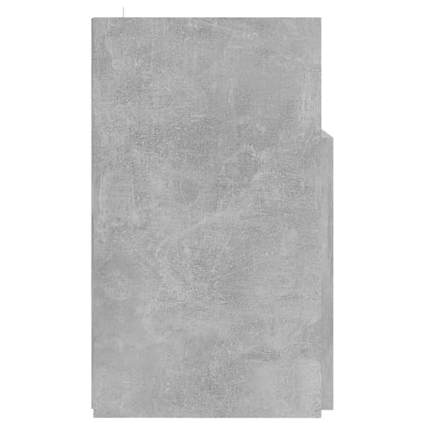 The Living Store TV-taso LED-valoilla betoninharmaa 120x30x50 cm - TV-tasot