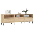 Miniatyrbillede 4 af 11: The Living Store tv-bord 150x30x44,5 cm konstrueret træ sonoma-eg -  TV-møbler