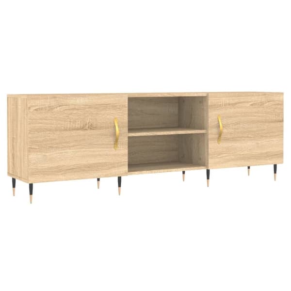 The Living Store TV-taso Sonoma-tammi 150x30x50 cm tekninen puu -  TV-tasot