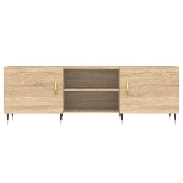 The Living Store TV-taso Sonoma-tammi 150x30x50 cm tekninen puu -  TV-tasot