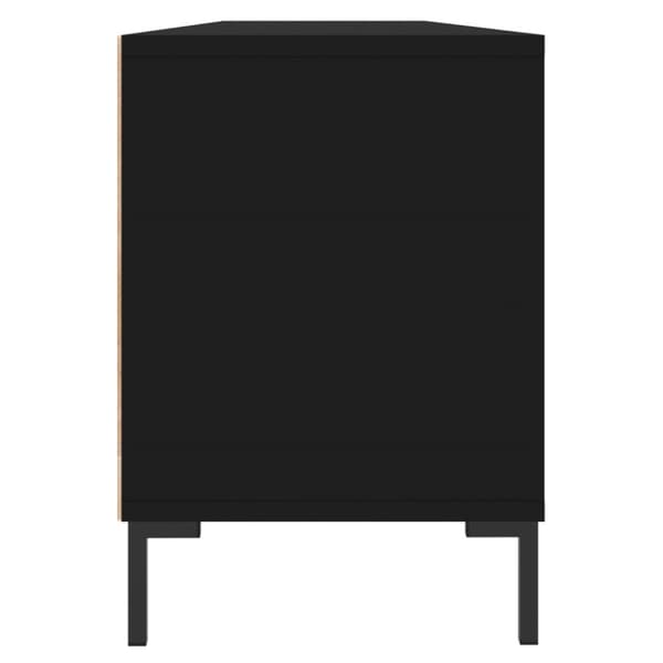 The Living Store Tv-bänk svart 150x30x44,5 cm konstruerat trä -  TV-bänkar