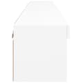 Pikkukuva 10 / 11: The Living Store TV-tasot LED-valoilla 2 kpl valkoinen 80x30x30 cm -  TV-tasot