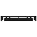 Miniatyrbillede 10 af 11: The Living Store tv-bord med LED-lys 290x36,5x40 cm sort -  TV-møbler