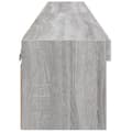 Pikkukuva 10 / 11: The Living Store TV-tasot LED-valoilla 2 kpl harmaa Sonoma 80x30x30 cm -  TV-tasot