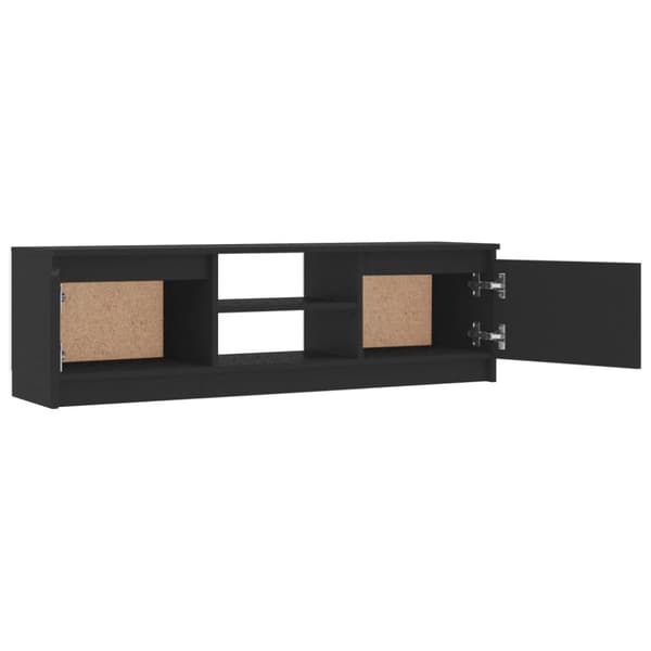 The Living Store Tv-bänk grå 120x30x35,5 cm konstruerat trä -  TV-bänkar