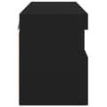 Miniatyrbild 11 av 11: The Living Store Väggmonterad tv-bänk LED svart 60x30x40 cm -  TV-bänkar