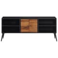 Miniatyrbillede 4 af 11: The Living Store tv-bord 112x31x45 cm massivt genbrugsteak -  TV-møbler