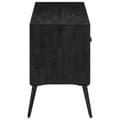 Miniatyrbillede 5 af 11: The Living Store tv-bord 112x31x45 cm massivt genbrugsteak -  TV-møbler