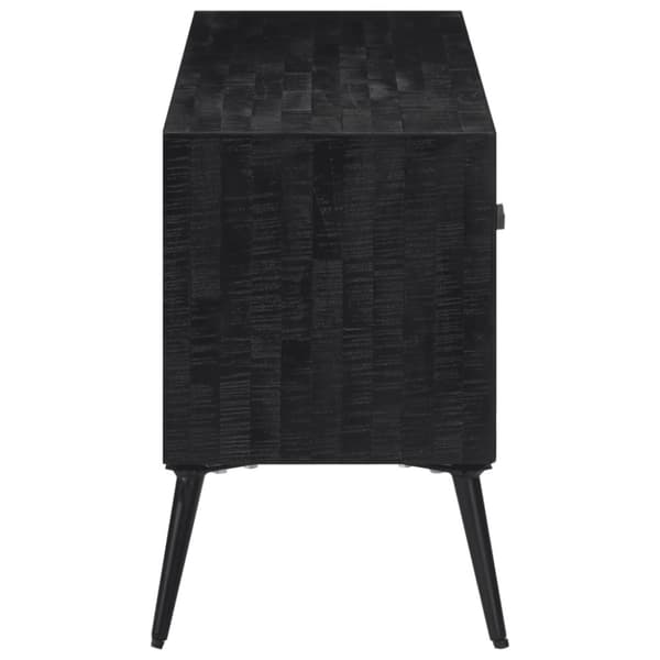 The Living Store tv-bord 112x31x45 cm massivt genbrugsteak -  TV-møbler