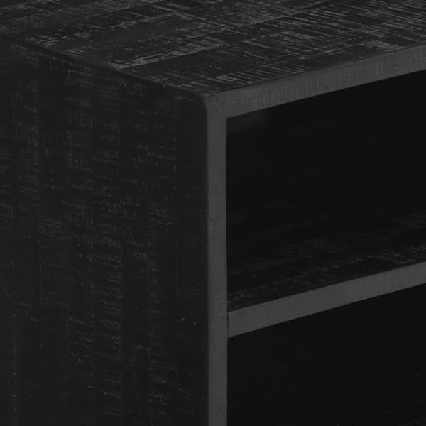 The Living Store tv-bord 112x31x45 cm massivt genbrugsteak -  TV-møbler