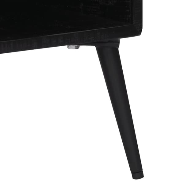 The Living Store tv-bord 112x31x45 cm massivt genbrugsteak -  TV-møbler