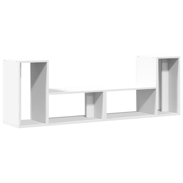 The Living Store tv-borde 2 stk. 75x30x50 cm konstrueret træ hvid - TV-møbler