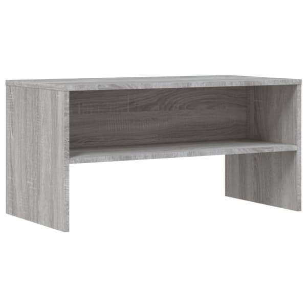 The Living Store Tv-bänk grå sonoma 80x40x40 cm konstruerat trä - TV-bänkar
