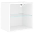 Miniatyrbild 9 av 11: The Living Store Väggmonterade sängbord LED-lampor 2 st vit -  TV-bänkar