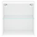 Miniatyrbild 10 av 11: The Living Store Väggmonterade sängbord LED-lampor 2 st vit -  TV-bänkar